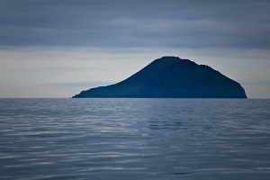 Round Island in distance, Alaska