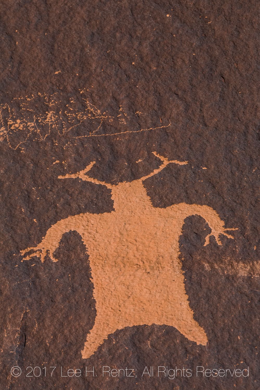 Petroglyphs at Newspaper Rock In Indian Creek National Monument